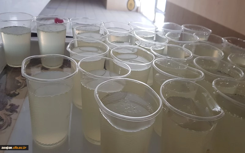 پخش شیرینی و شربت به مناسبت هفته وحدت و آغاز تولد رسول اکرم ( ص )