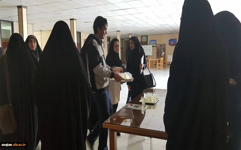 پخش شیرینی و شربت به مناسبت هفته وحدت و آغاز تولد رسول اکرم ( ص )