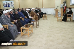 همکاری در عرصه های اجتماعی، سیاسی و فرهنگی با رعایت استقلال از مصادیق وحدت حوزه و دانشگاه است 3