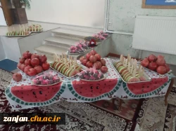 دکتر اوجاقلو ضمن حضور در مراسم شب یلدا در سرای دانشجویی پردیس الزهرا(س) با دانشجویان به گفتگو پرداخت 2
