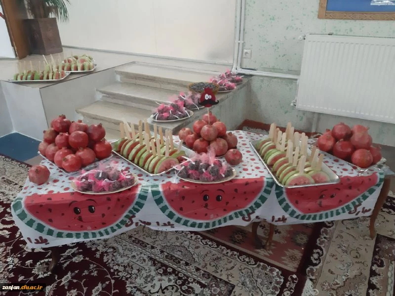 دکتر اوجاقلو ضمن حضور در مراسم شب یلدا در سرای دانشجویی پردیس الزهرا(س) با دانشجویان به گفتگو پرداخت 2