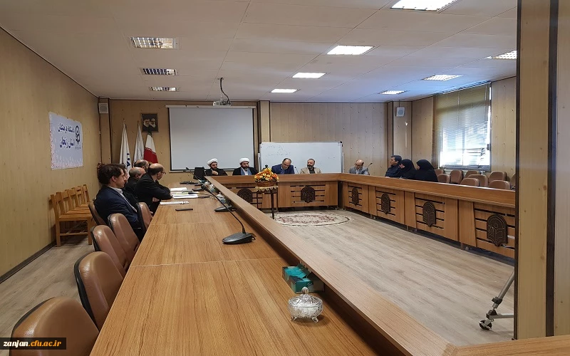 جلسه اعضای شورای نماز دانشگاه با مشارکت اعضای ستاد اقامه نماز استان