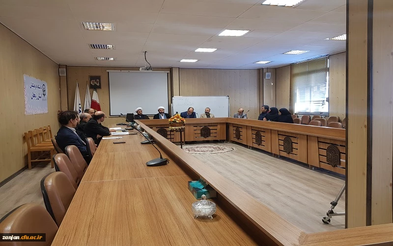 جلسه اعضای شورای نماز دانشگاه با مشارکت اعضای ستاد اقامه نماز استان