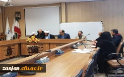 جلسه اعضای شورای نماز دانشگاه با مشارکت اعضای ستاد اقامه نماز استان