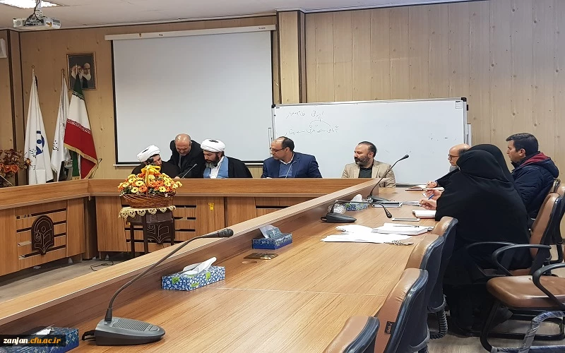 جلسه اعضای شورای نماز دانشگاه با مشارکت اعضای ستاد اقامه نماز استان
