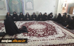 حضور مبلغه در دانشگاه جهت پاسخگویی به سوالات و شبهات دانشجویان