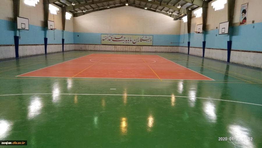 افتتاحیه سالن ورزشی شهید محمد حسین تجلّی پردیس شهید بهشتی زنجان 4