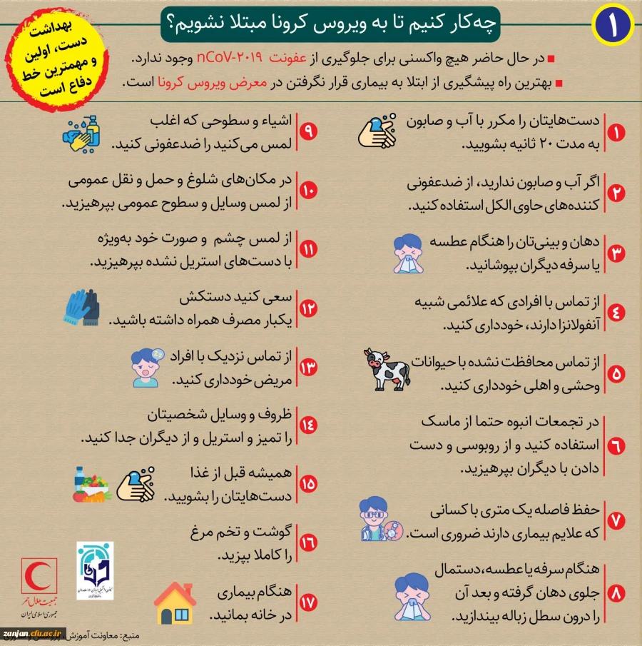 با توجه به شیوع بیماری های فصلی همچون آنفولانزا و احتمال انتشار ویروس کرونا مطالب این خبر  را جدی بگیرید 7