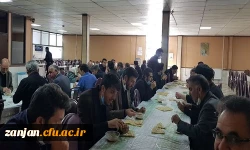 مراسم عزاداری و روضه خوانی و زیارت عاشورا به مناسبت ایام محرم الحرام در پردیس بهشتی و الزهرا به مدت سه روز با حضور همکاران و اساتید دانشگاه