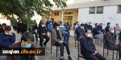 مراسم عزاداری و روضه خوانی و زیارت عاشورا به مناسبت ایام محرم الحرام در پردیس بهشتی و الزهرا به مدت سه روز با حضور همکاران و اساتید دانشگاه
