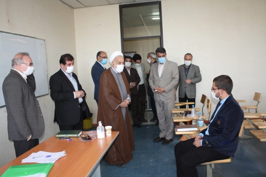 بازدید دبیر هیئت مرکزی گزینش وزارت آموزش و پرورش از مراحل مصاحبه  3