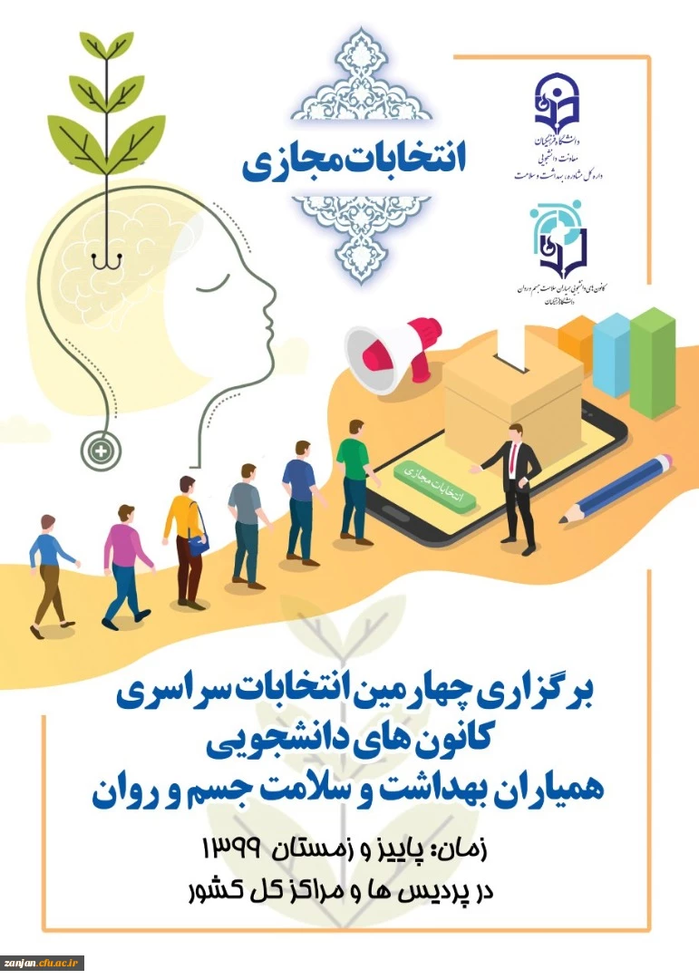 برگزاری چهارمین انتخابات کانون دانشجویی همیاران بهداشت و سلامت جسم و روان 2