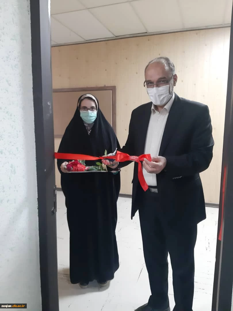 آئین مجازی افتتاح نمادین دارالقرآن و العتره در پردیس الزهرا«س» زنجان 3