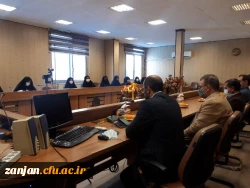 نشست صمیمی کارکنان با مدیریت امور پردیس های استان و معارفه معاون توسعه منابع و دانشجویی پردیس الزهرا(س) 2