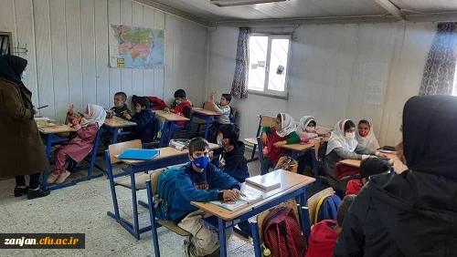 بازدید دانشجو معلمان از مدارس چند پایه روستاهای چیر و کوشکن  4