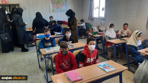 بازدید دانشجو معلمان از مدارس چند پایه روستاهای چیر و کوشکن  6
