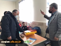 بازدید دانشجویان از مدارس ابتدایی روستای سهرین  4