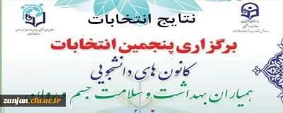 واحد دانشجویی پردیس الزهرا(س) اعلام کرد:

نتایج نهایی پنجمین انتخابات کانون همیاران بهداشت و سلامت جسم و روان پردیس الزهرا(س)