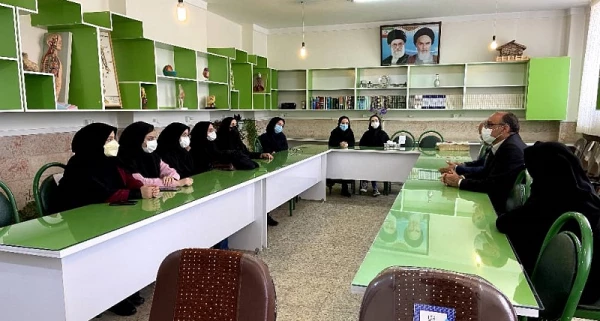 دیدار کمال اوجاقلو، مدیر امور پردیس های دانشگاه فرهنگیان استان زنجان با علی طاهری رئیس جدید اداره آموزش و پرورش ناحیه 2 زنجان 3