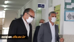 دیدار کمال اوجاقلو، مدیر امور پردیس های دانشگاه فرهنگیان استان زنجان با علی طاهری رئیس جدید اداره آموزش و پرورش ناحیه 2 زنجان 4