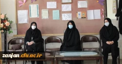 دیدار کمال اوجاقلو، مدیر امور پردیس های دانشگاه فرهنگیان استان زنجان با علی طاهری رئیس جدید اداره آموزش و پرورش ناحیه 2 زنجان 5