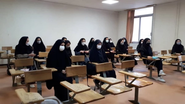 آغاز آموزش حضوری در دانشگاه فرهنگیان استان زنجان با رعایت ضوابط بهداشتی  7