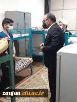 شروع آموزش حضوری در دانشگاه فرهنگیان استان زنجان با رعایت ضوابط بهداشتی  5