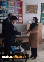 بازدید از مدارس کارورزی توسط مدیر امور پردیس های استان و رئیس آموزش و پرورش ناحیه یک زنجان 4