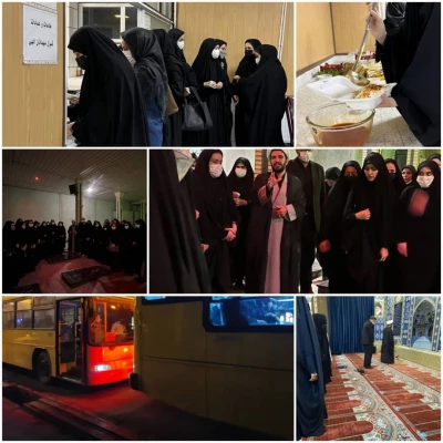 شرکت پرشور دانشجو معلمان،اساتید و کارکنان پردیس الزهرا(س) در مراسم پرفیض لیالی قدر 2