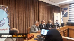 مراسم معارفه دکتر فرزانه اله ویردی به عنوان سرپرست جدید پردیس الزهرا(س) زنجان 2