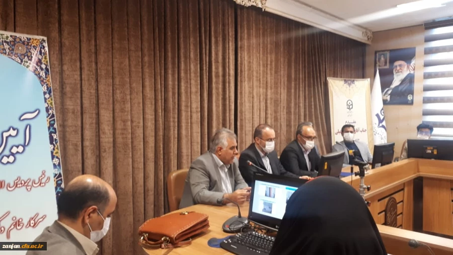 مراسم معارفه دکتر فرزانه اله ویردی به عنوان سرپرست جدید پردیس الزهرا(س) زنجان 2