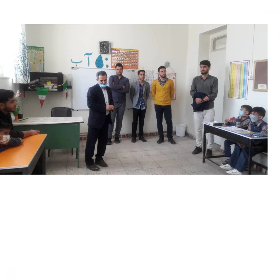 دیدار دانشجویان پردیس شهید بهشتی زنجان از مدارس چندپایه شهرستان سلطانیه