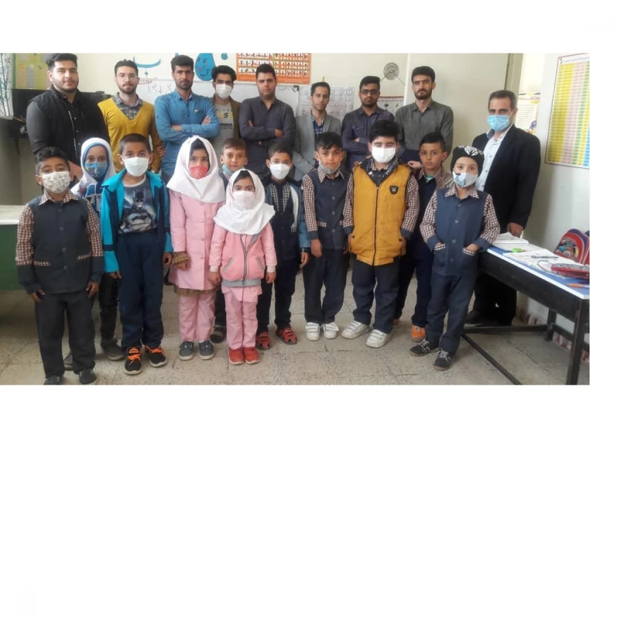 دیدار دانشجویان پردیس شهید بهشتی زنجان از مدارس چندپایه شهرستان سلطانیه