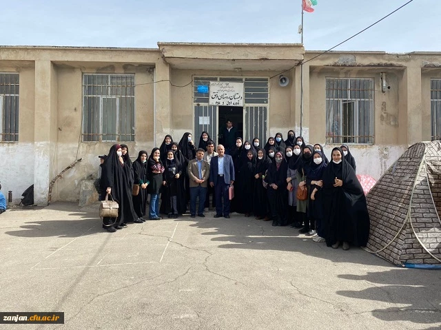 بازدید دانشجویان کارورزی از روستاهای وننق و ولیاران 3