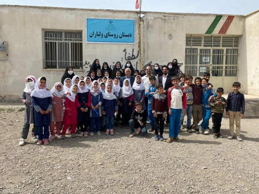 بازدید دانشجویان کارورزی از روستاهای وننق و ولیاران 5