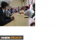 دیدار دانشجویان مشاوره و فعالیت های پرورشی از کانون پرورش فکری ک.دکان و نوجوانان زنجان