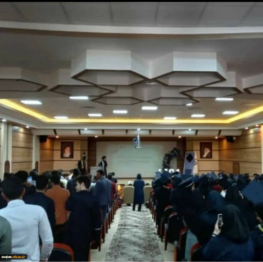 جشن دانش آموختگی ورودی های سال  1397 دانشگاه فرهنگیان استان زنجان 3