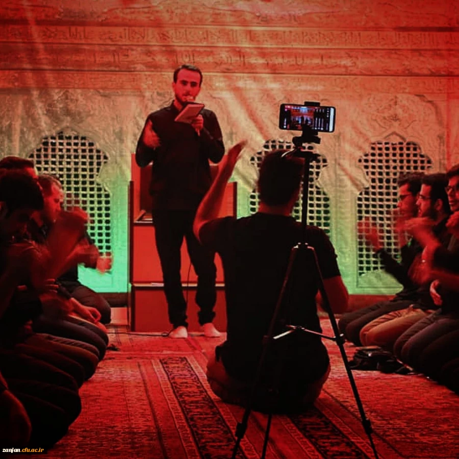 برنامه عزاداری دهه اول محرم در دانشگاه فرهنگیان زنجان  5