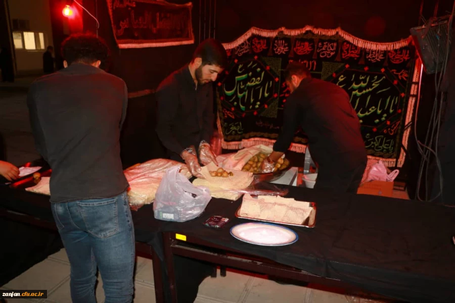 برنامه عزاداری دهه اول محرم در دانشگاه فرهنگیان زنجان  9