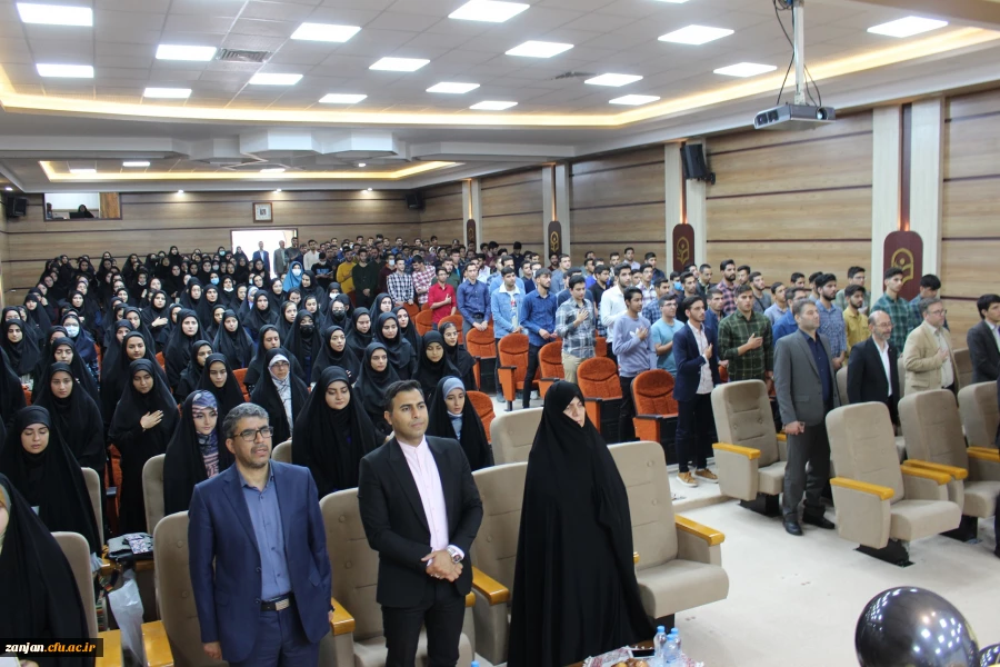 آیین استقبال از نو دانشجومعلمان دانشگاه فرهنگیان زنجان دیروز با حضور مسئولان استانی و معاون فرهنگی اجتماعی دانشگاه فرهنگیان برگزار شد 2