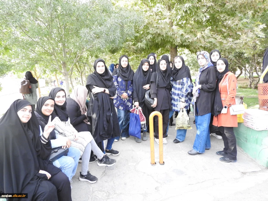 اردوی یک روزه بازدید دانشجو معلمان ورودی 1401 از برخی از اماکن تفریحی -گردشگری شهر زنجان 4