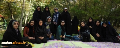 اردوی یک روزه دانشجو معلمان ورودی 1401 از برخی از اماکن تفریحی -گردشگری شهر زنجان