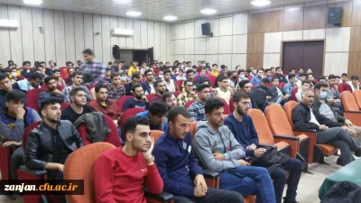 در سالن بعثت پردیس شهید بهشتی و با حضور مدیر امور پردیس های استان برگزار شد:

جلسه توجیهی دانشجویان ساکن سرای دانشجویی