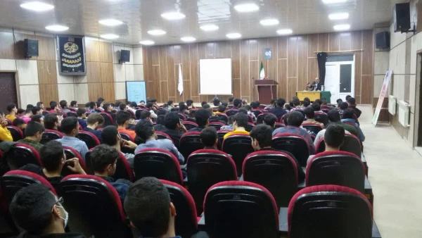 جلسه توجیهی دانشجویان ساکن سراهای دانشجویی پردیس شهید بهشتی زنجان