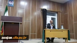 جلسه توجیهی دانشجویان ساکن سراهای دانشجویی پردیس شهید بهشتی زنجان