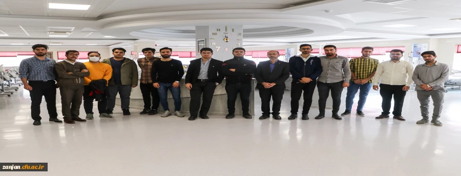 دیدار دانشجویان پردیس شهید بهشتی زنجان از مرکز مهرانه