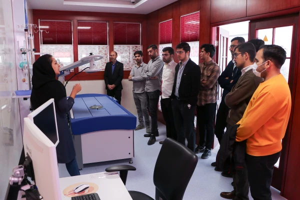 دیدار دانشجویان پردیس شهید بهشتی زنجان از مرکز مهرانه