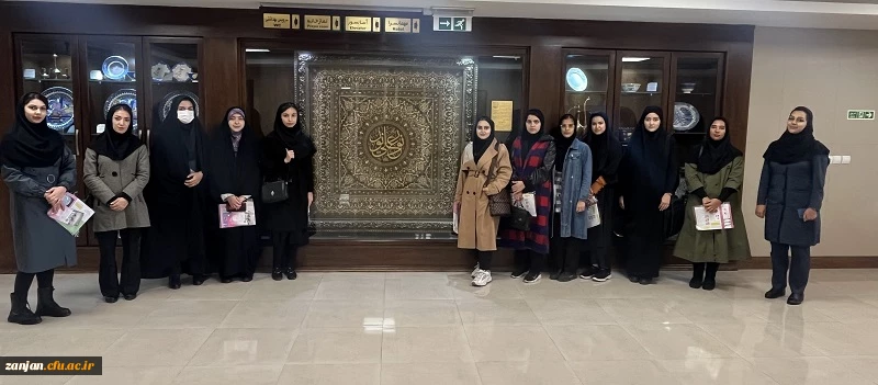بازدید دانشجومعلمان پردیس الزهرا (س)از کلینیک خیریه مهرانه ی زنجان  2