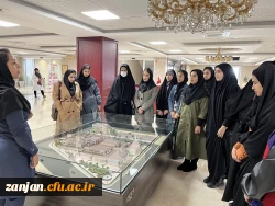 بازدید دانشجومعلمان پردیس الزهرا (س)از کلینیک خیریه مهرانه ی زنجان  2