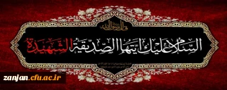 فرا رسیدن سالروز شهادت حضرت صدیقه ی طاهره (س) تسلیت باد.